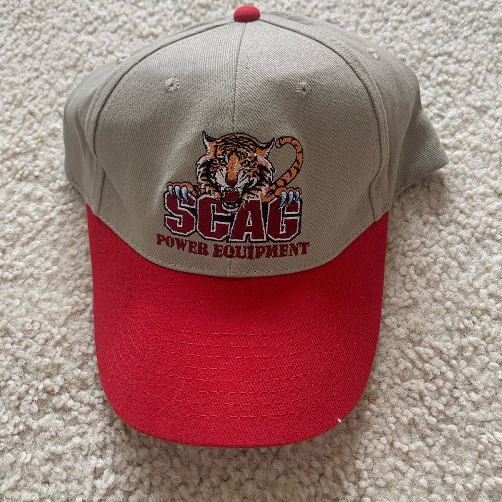 SCAC Power Equipment Vintage Hat with Tiger, Adjustable